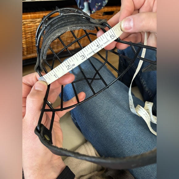 wire mouth guard muzzle with rubber winter cover - Picture 6 of 10